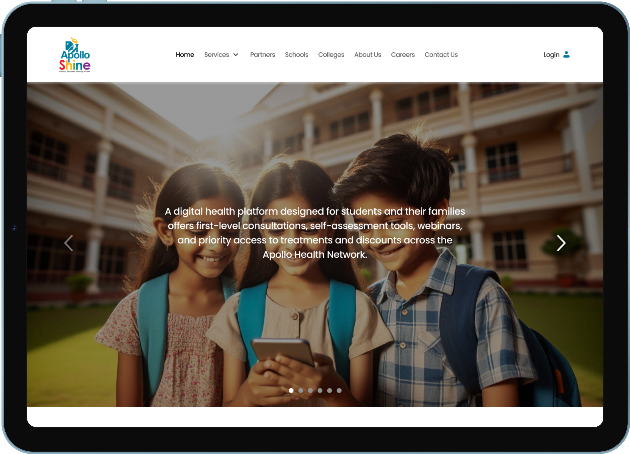 Slider image with loader