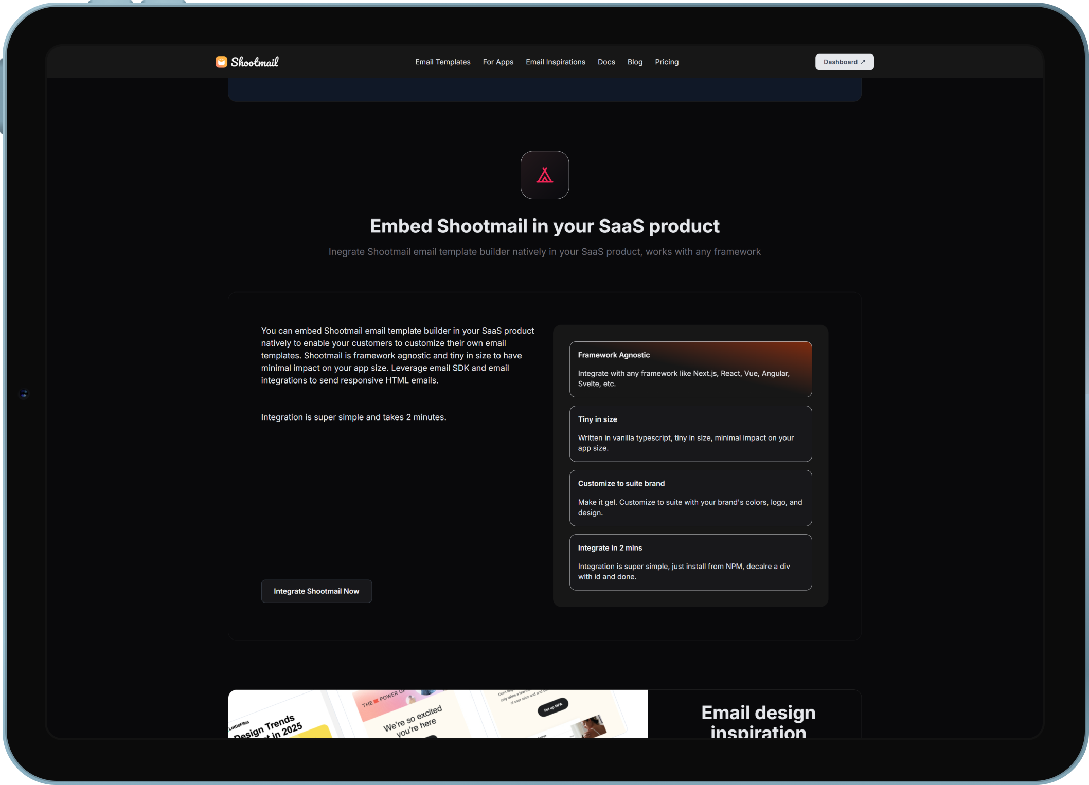 SaaS Embed
