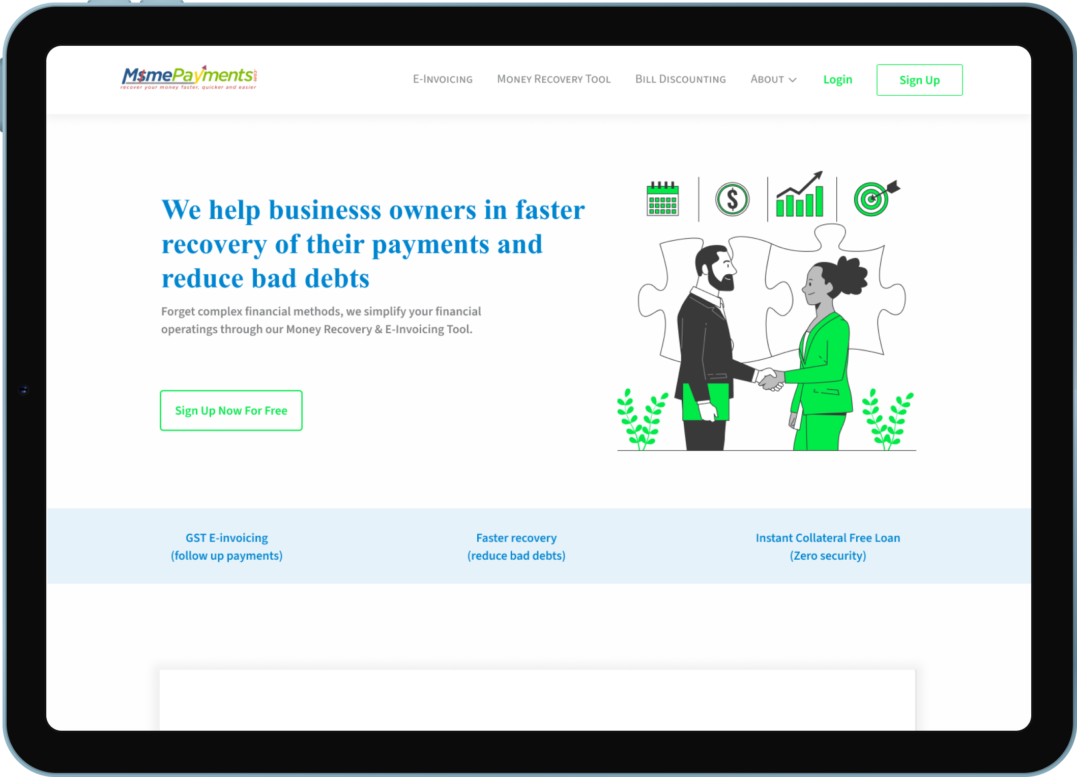 Landing Page