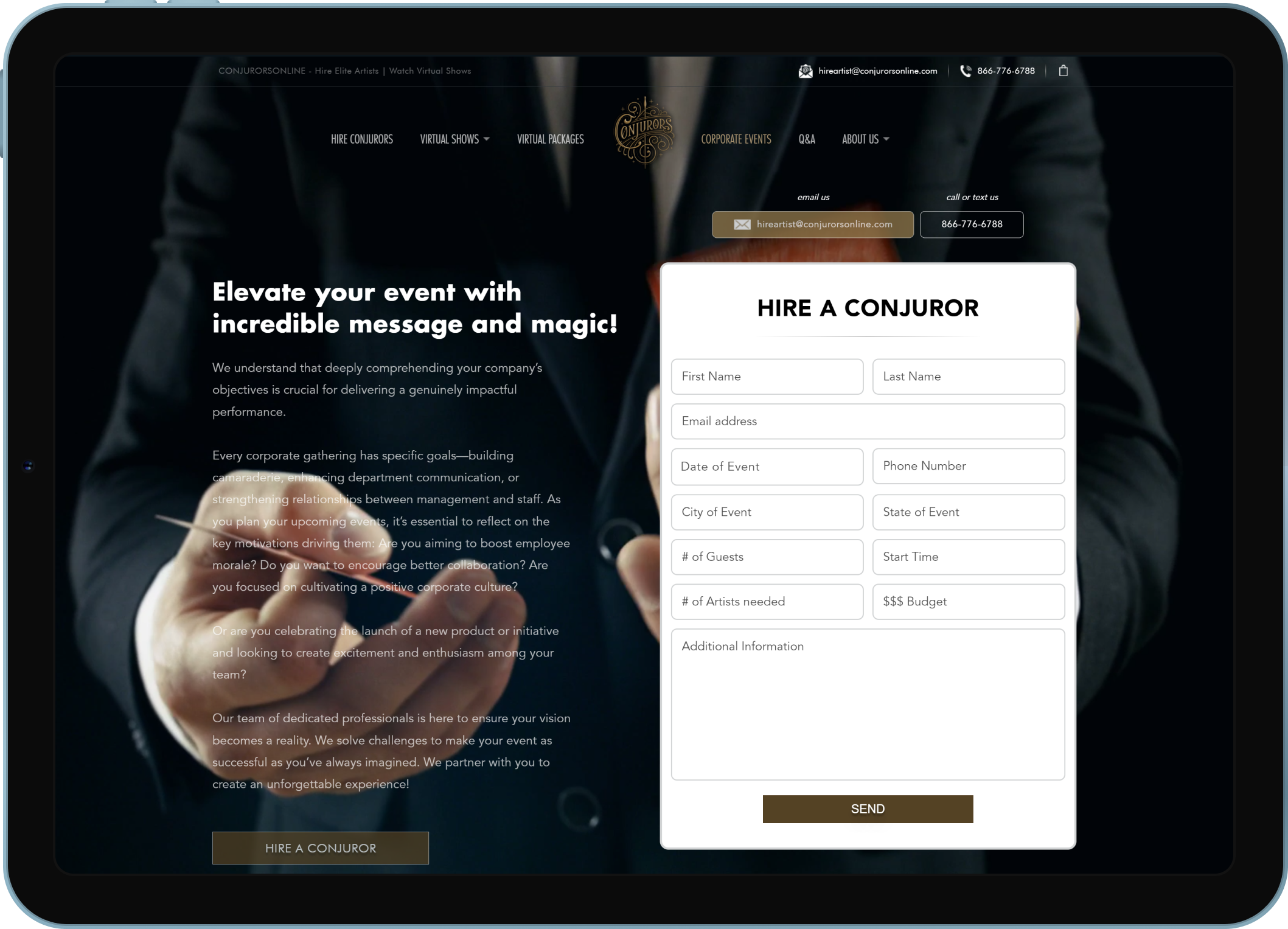 Cooperate Events
