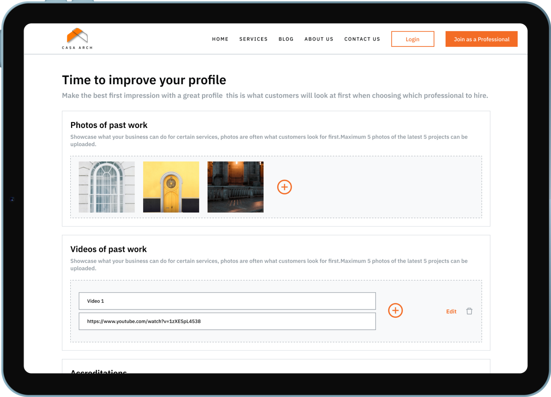Profile Enhancement