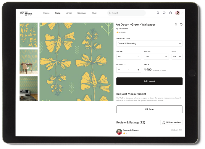 Product page