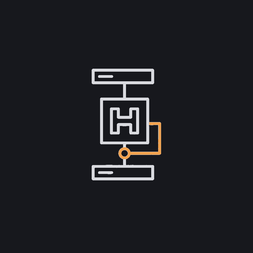 minimal line icon of a simple building outline, enterprise-client concept
