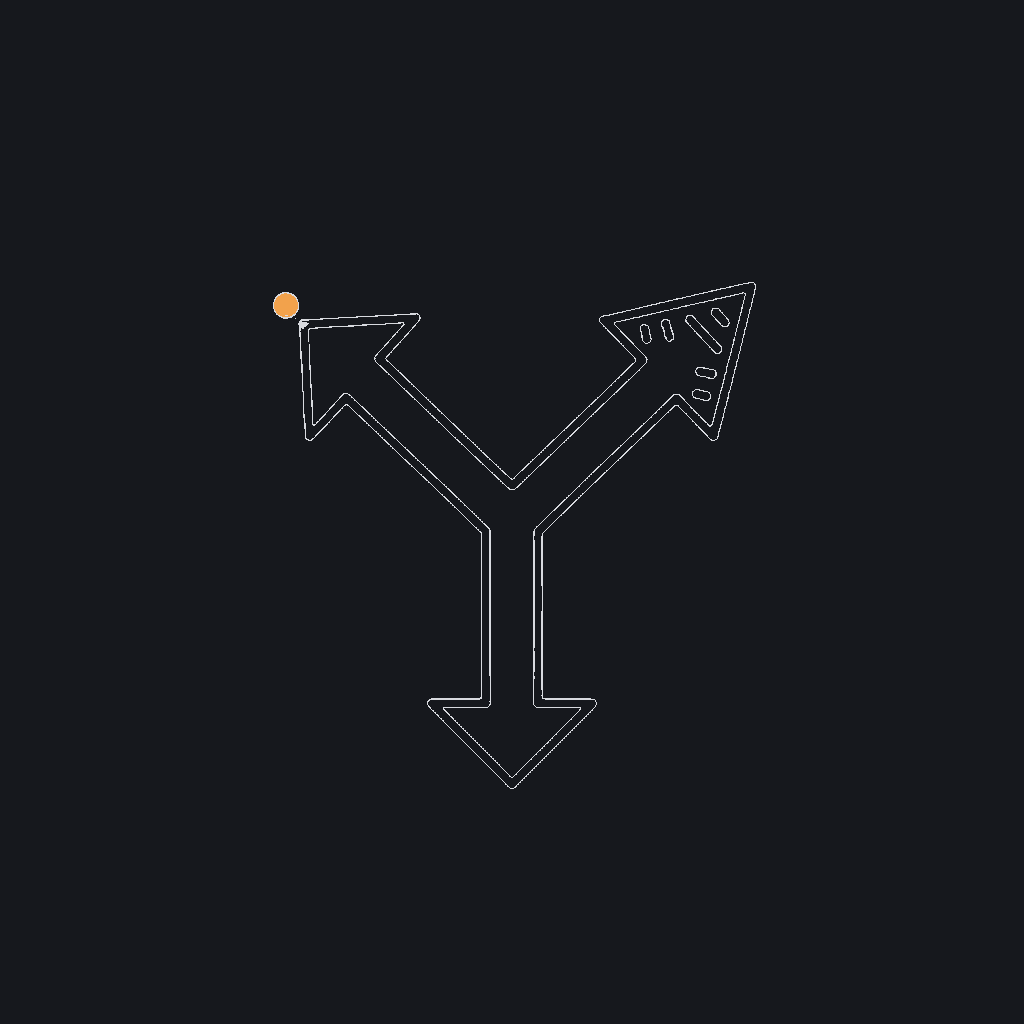 Hybrid retrieval icon