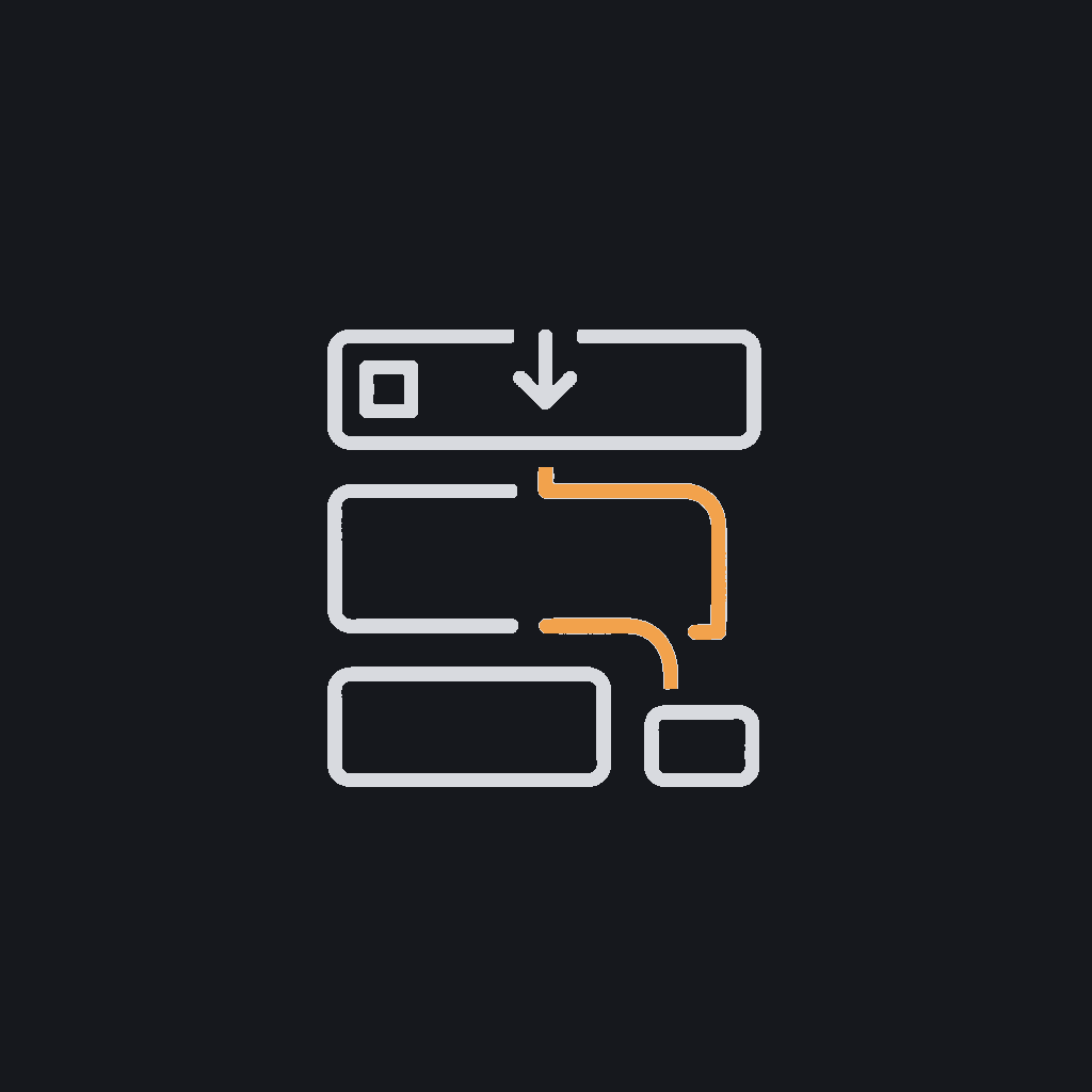 Banao icon-only logomark (no wordmark), light version, square crop for avatar
